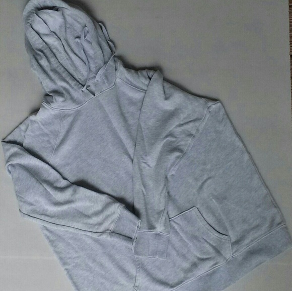 American Eagle Outfitters Tops - AE Womens Long Sleeve Pull On Hoodie Gray XL